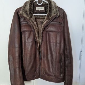 Men's leather jacket